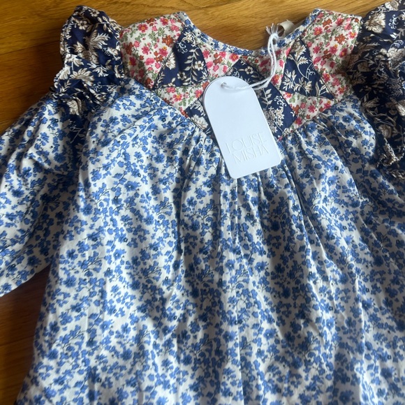 Louise Misha Lara Floral Patterned Dress with Ruffle Details - Picture 4 of 5